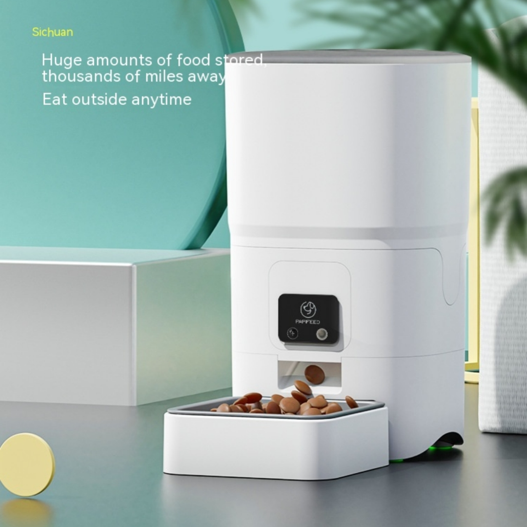 6L Automatic Pet Feeder – Smart Wi-Fi App Control with Optional Camera