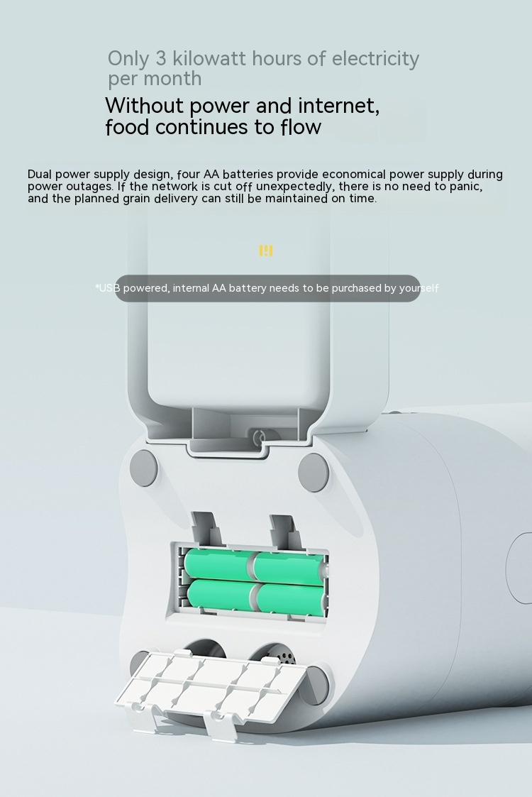 6L Automatic Pet Feeder – Smart Wi-Fi App Control with Optional Camera
